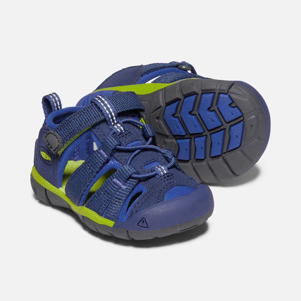 Keen Sandaal Kinderen Blauw/Groen - Seacamp Ii Cnx - 32458-BHVN